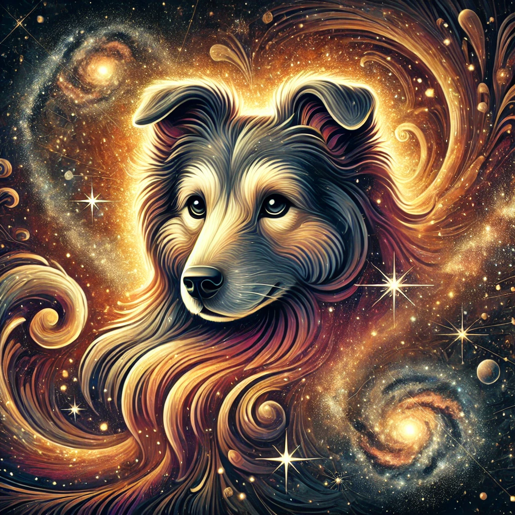 Dog Chinese zodiac artwork