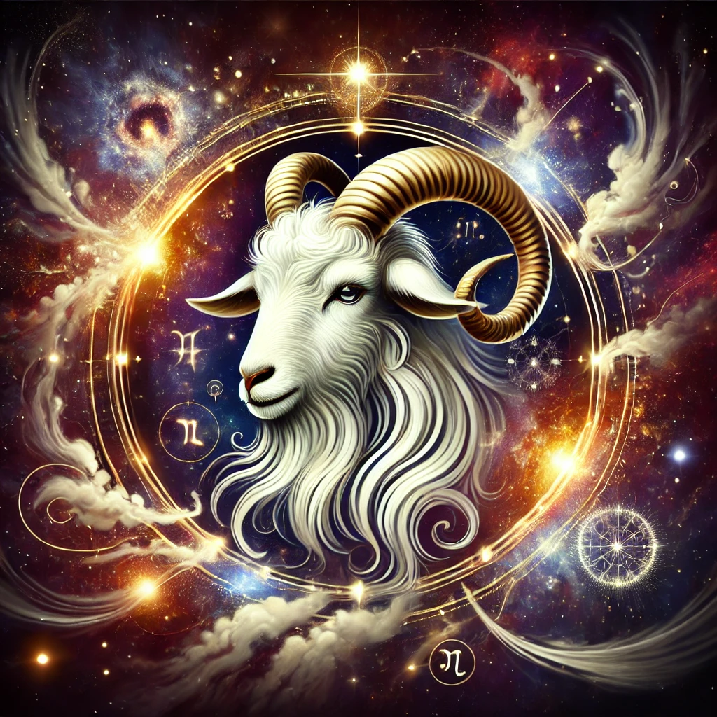 Goat Chinese zodiac artwork