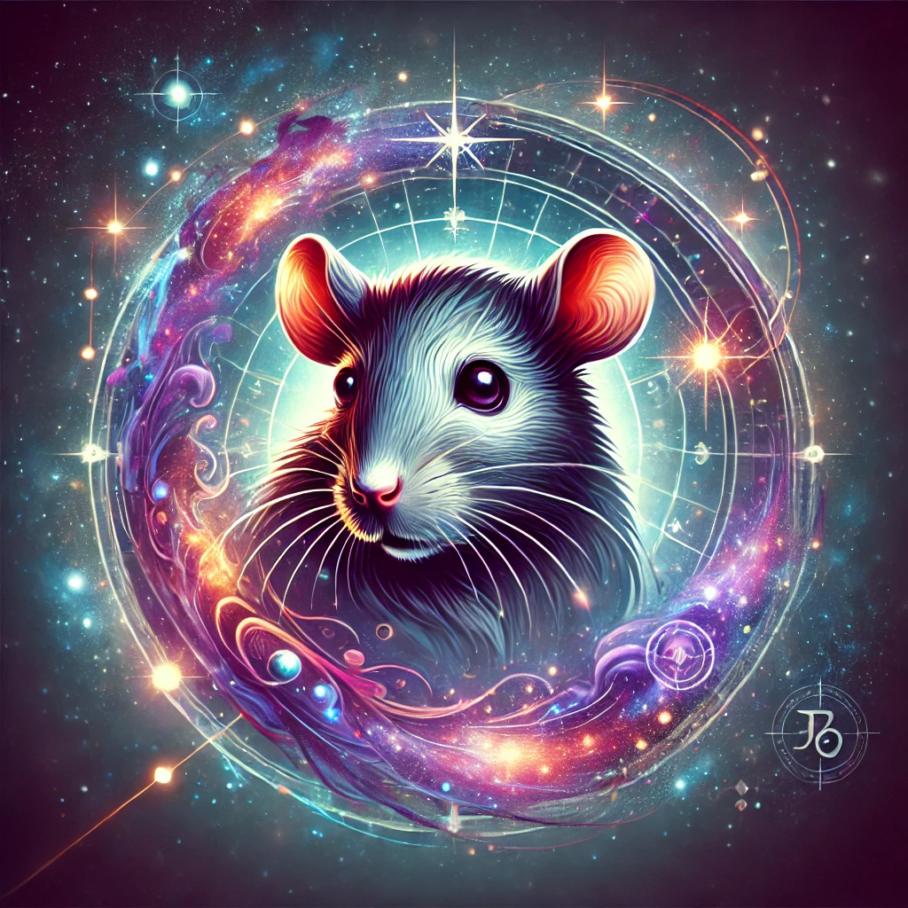 Rat Chinese zodiac artwork