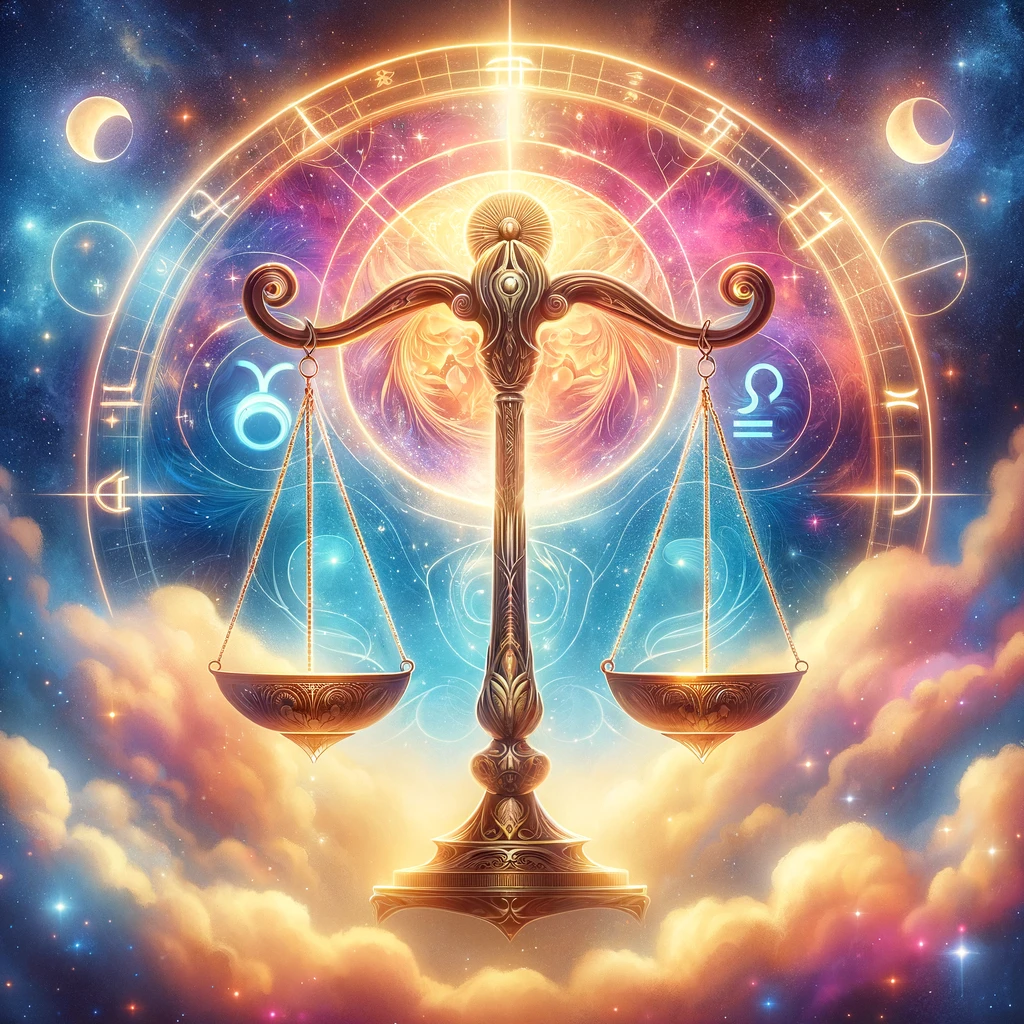 Libra zodiac artwork