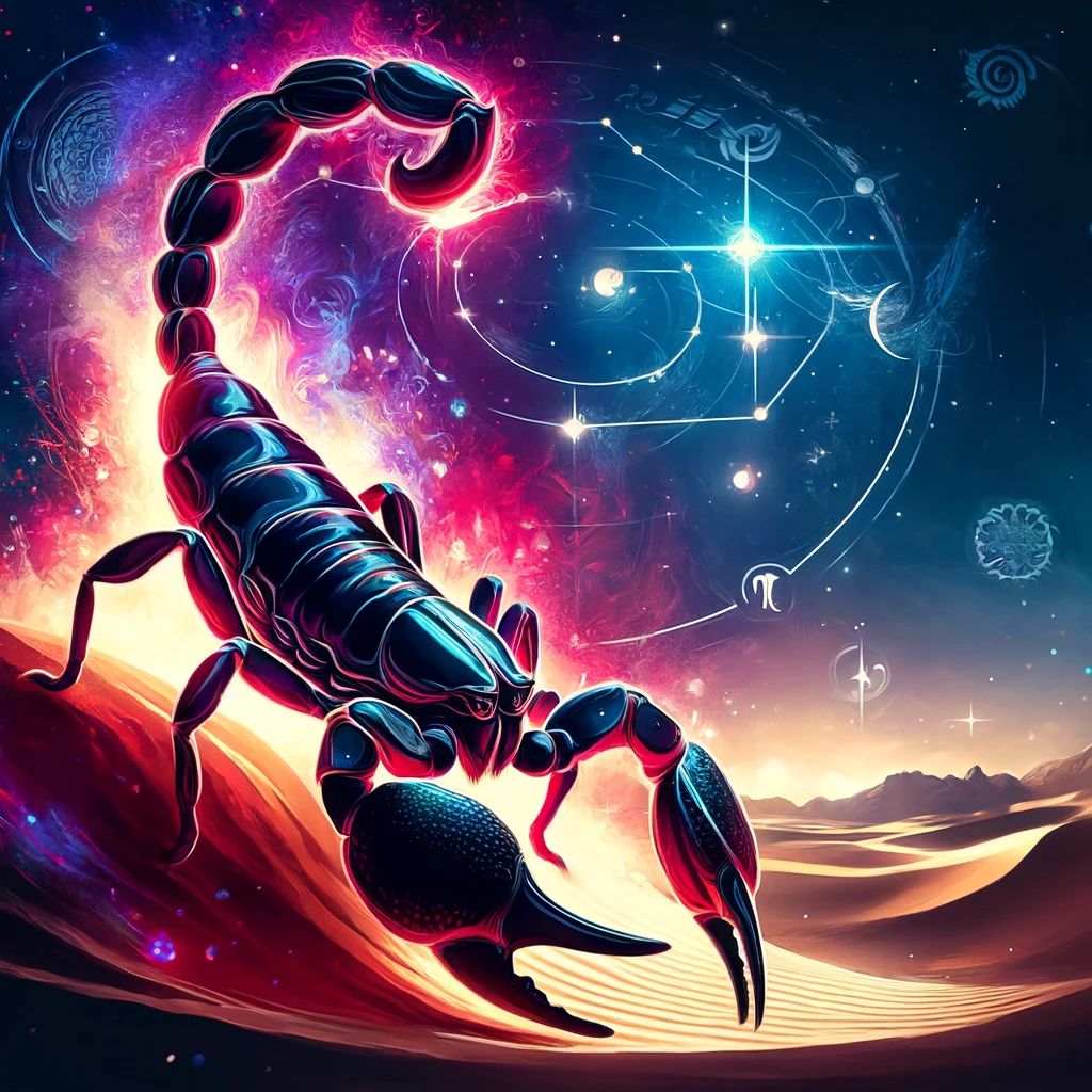 Scorpio zodiac artwork